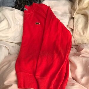Vintage Lacoste Red Sweatshirt